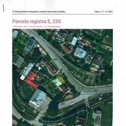 Pozemky Červený Kameň_podiel 1/18 Pozemok Červený Kameň