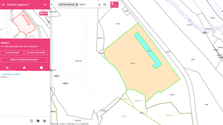 sn&iacute;mka parciel