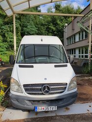  Motorov&eacute; vozidlo Mercedes Benz Sprinter, EČV: BA351VT