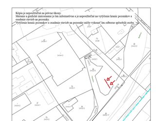 katastr&aacute;lna mapa