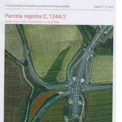 KNC č. 1244/2, k.&uacute;. V.Olčv&aacute;r