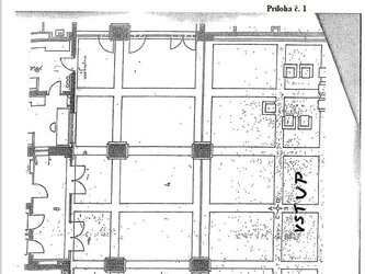 Pôdorys prízemia (foyer) - 1m2