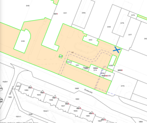 Nájom časti parcely o výmere 20,00 m2, Terasa, Košice časť parcely 20,00 m2