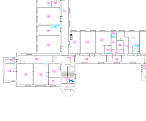 Nájom časti nebytového priestoru o výmere 1,00 m2, Rastislavova č. 43, Košice nákres 1 m2