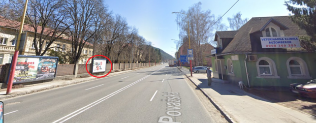 Nájom časti oplotenia objektu ÚVN SNP Ružomberok-Považská 2,Ružomberok časť oplotenia