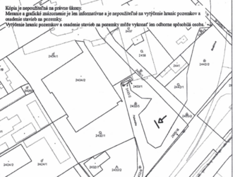 katastr&aacute;lna mapa