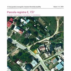 Pozemok Doln&aacute; Marikov&aacute;