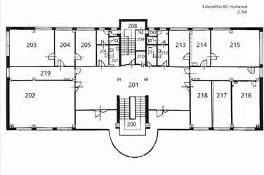 Pr&iacute;loha č. 1 - 2NP Kukorelliho 60