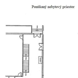 Prenájom nebytového priestoru (2 m2), na Alžbetinej ulici č. 714 v Poprade, k.ú. Poprad Ponuka nebytového priestoru - vestibul (2 m2)