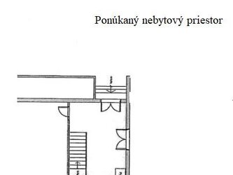 Ponuka nebytového priestoru - vestibul (2 m2)