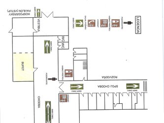grafick&eacute; zobrazenie umiestnenia priestoru