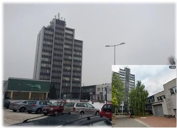 budova a gar&aacute;ž