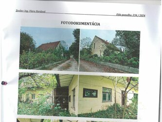 Dom a pozemky Uhrovec