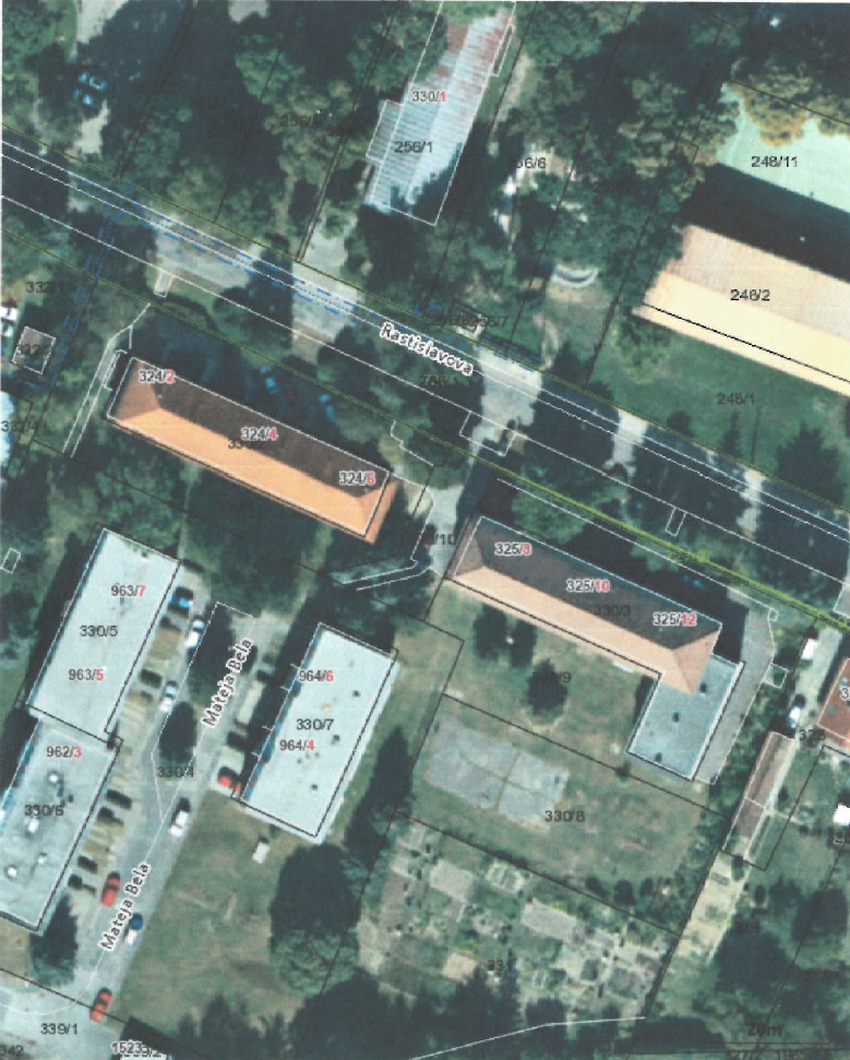 Pozemok C KN parc. č. 330/8 k. ú. Nováky Pozemok k.ú. Nováky
